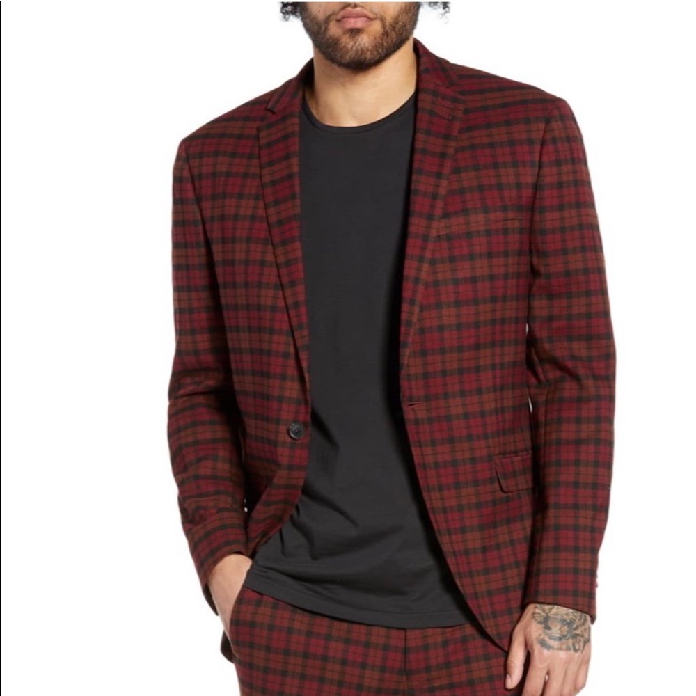 Thorn Slim Fit Suit Jacket by Topman